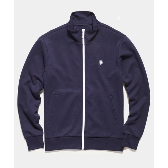 Flint Park Other - NEW Flint Park Mens Court Tennis Full Zip Jacket Embroidered Logo Size Medium